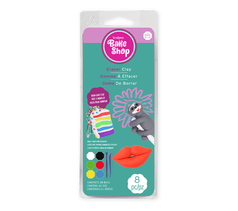 Sculpey Bake Shop® Eraser Multi-pack 8 pc
