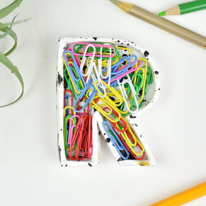 Sculpey Air-Dry™ Porcelain Letter-Shaped Box