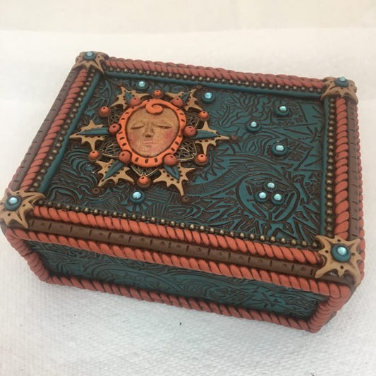 Sculpey® Soufflé and Liquid Sculpey® Mother Nature Mixed Media Trinket Box