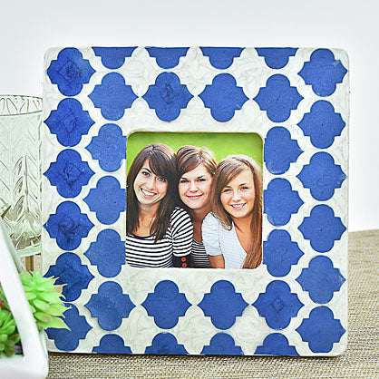 Liquid Sculpey® Navy Metallic Photo Frame