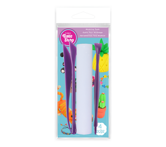 Sculpey Bake Shop® Modeling Tools 4 pc