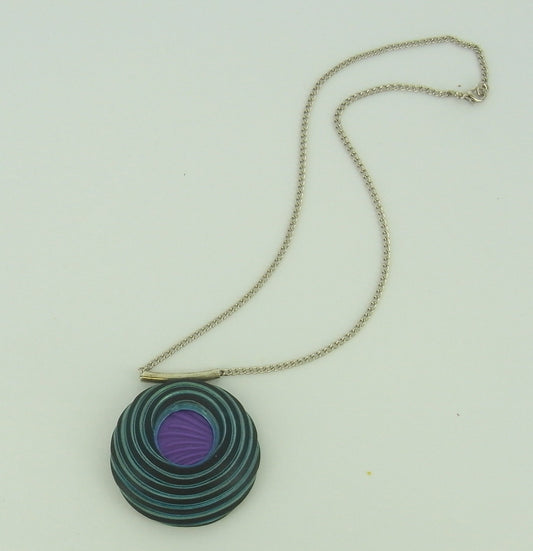 premo! Coiled Color Shift Pendant