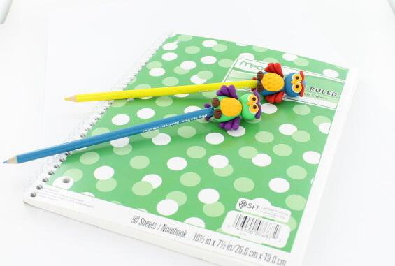 Sculpey® Amazing Eraser Clay® Owl Pencil Topper
