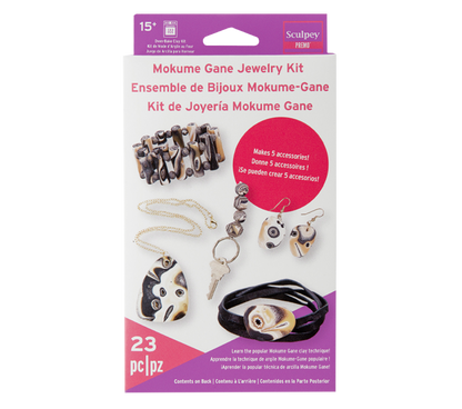 Sculpey Premo™ Mokume Gane Jewelry Kit