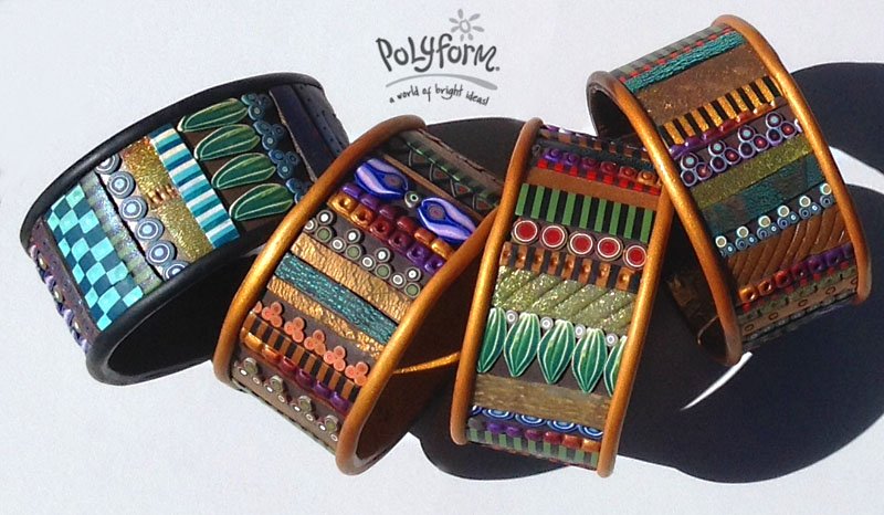 Premo! Patchwork Striped Cuff