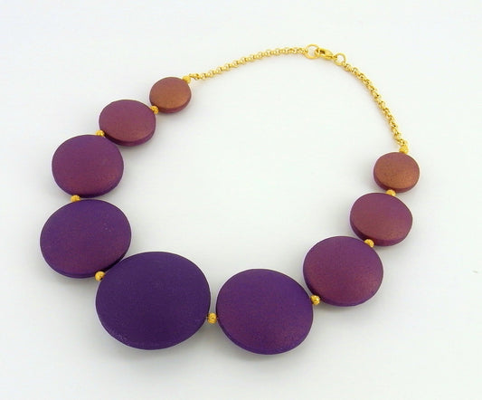 Premo Ombre Hollow Bead Necklace