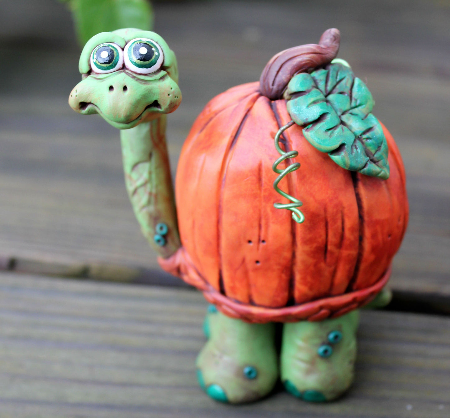 Sculpey Premo™ Pumpkin Turtle