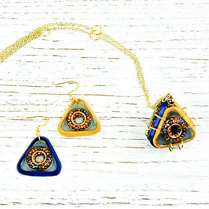 Liquid Sculpey® Pyramid Pendant