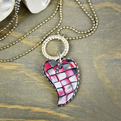 Sculpey Premo™ Queen of Hearts Necklace