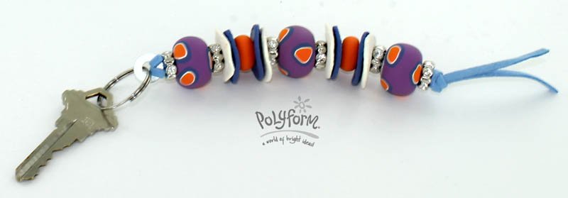 Premo! Beaded Keychain
