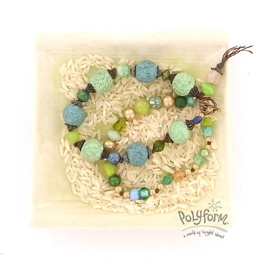 Sculpey III Rustic Faceted Beads