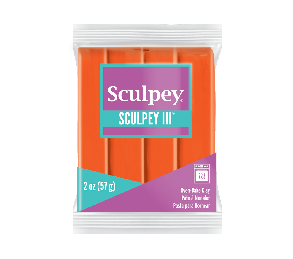 Sculpey Sculpey III Oven-Bake Polymer Clay 2oz Translucent 010
