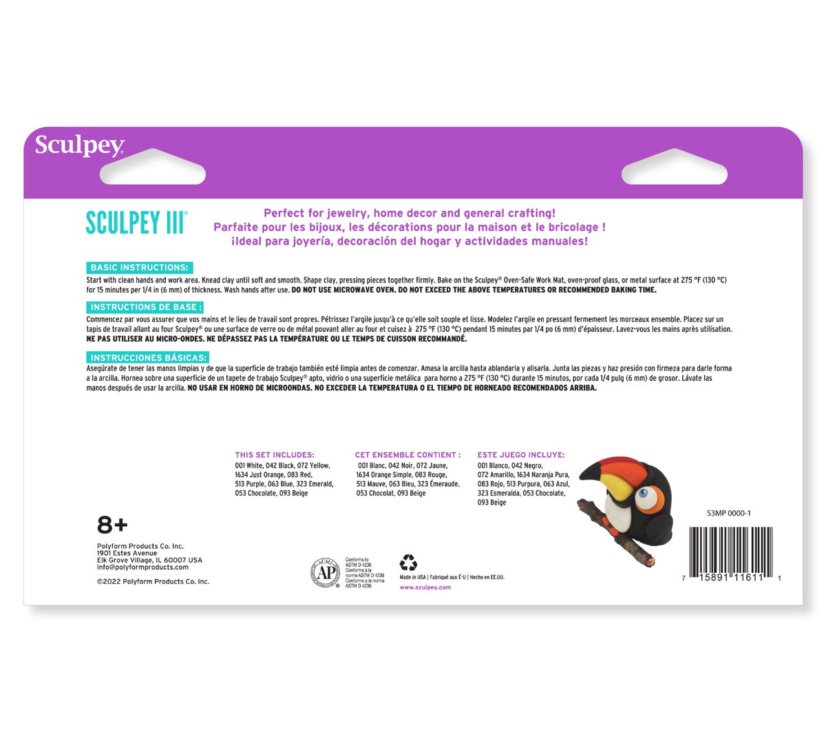 Sculpey III® 10 Piece Classic Multi-pack