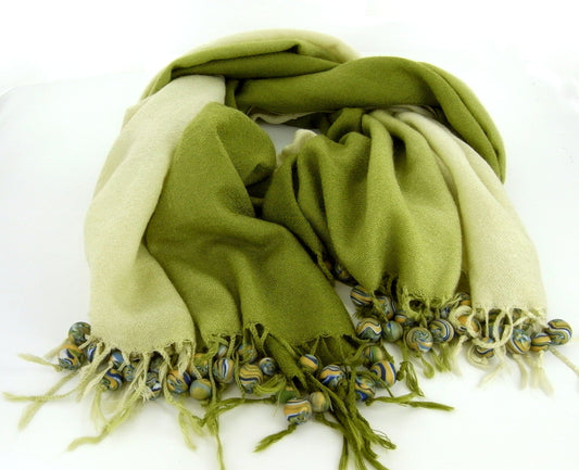 premo! Marbled Beaded Scarf