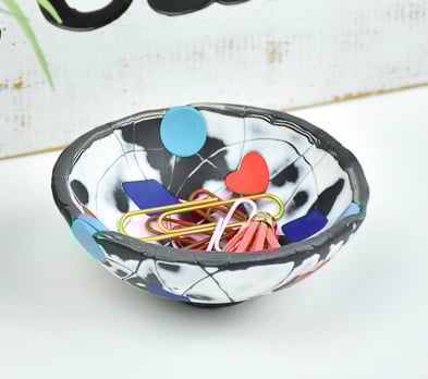 Sculpey Premo™ Scribbles Trinket Dish