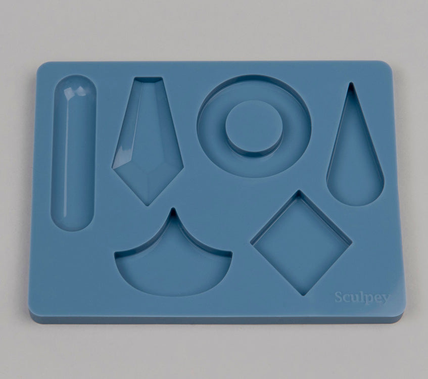 Sculpey Tools™ Oven-Safe Molds: Geometric Jewelry Mold