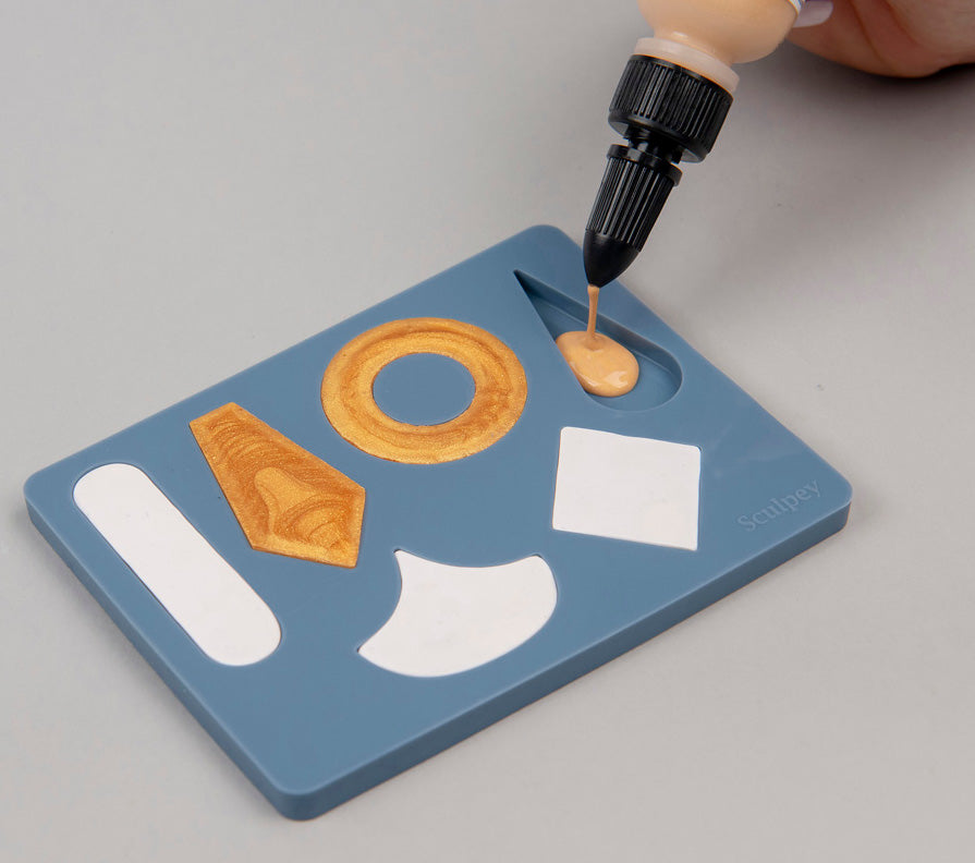 Sculpey Tools™ Oven-Safe Molds: Geometric Jewelry Mold