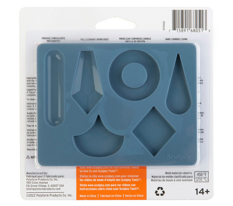 Sculpey Tools® Oven-Safe Silicone Jewel Mold