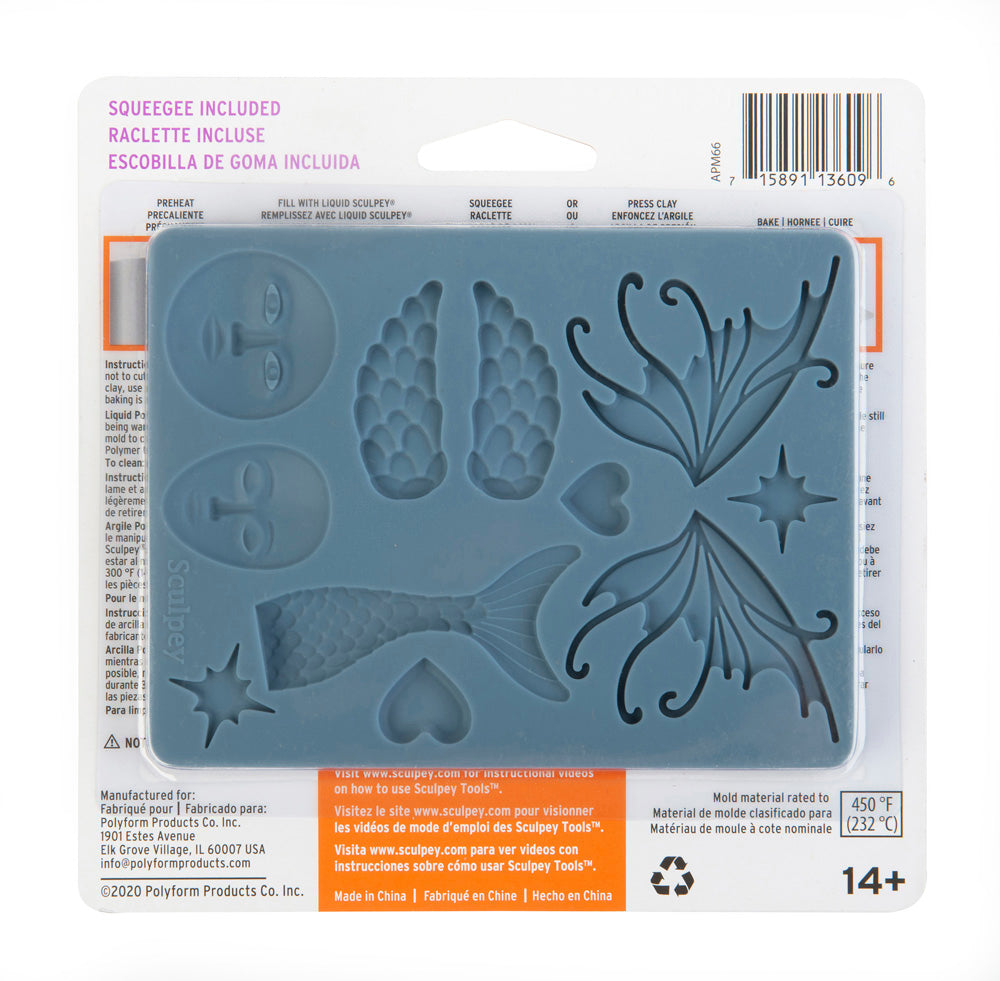 Sculpey Tools™ Oven-Safe Molds: Whimsy