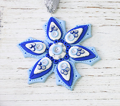 Sculpey III® Layered Snowflake Ornament