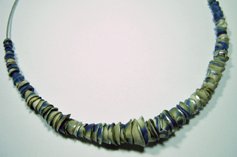 Sculpey Soufflé Rag Rug Necklace