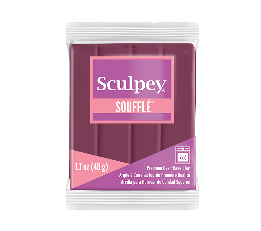 Sculpey Souffle Latte, Nr. 6301, Oven-bake Polymer Clay, 48 Gr, Oven-bake  Polymer Clay 