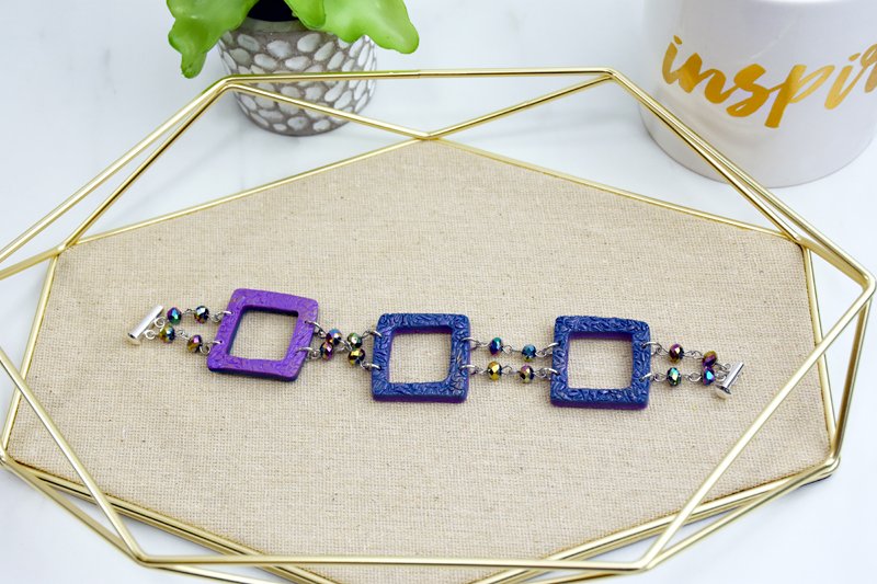 Sculpey Premo™ Square Beaded Bracelet
