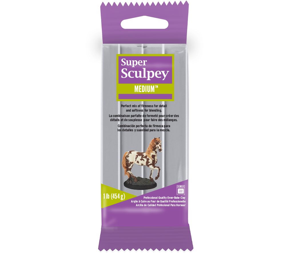 Super Sculpey® Medium 1 lb Gray