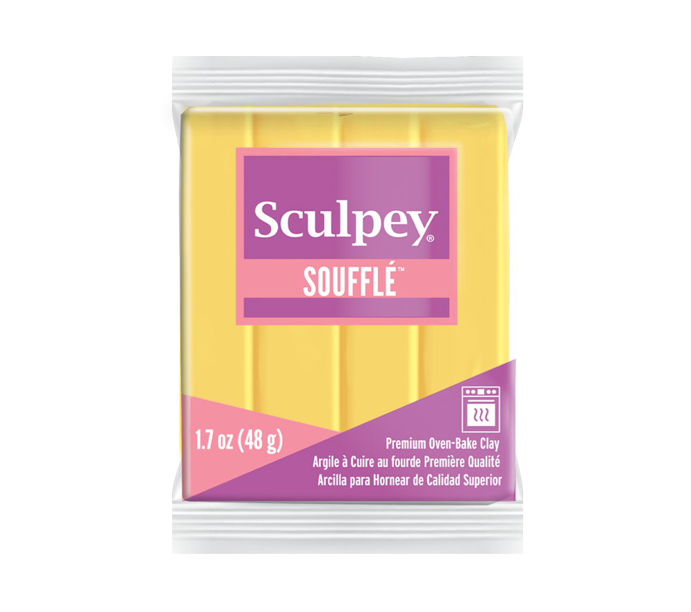 Sculpey Souffle oven-bake polymer clay, robins egg, Nr. 6652, 48 gr