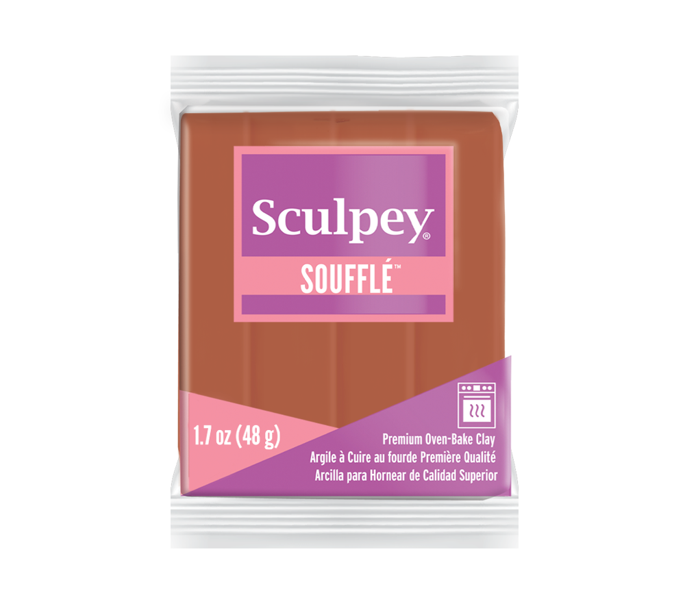 Sculpey Souffle - Cinnamon - Poly Clay Play