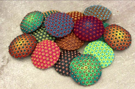 Sculpey Souffle "synspins"  Pendant