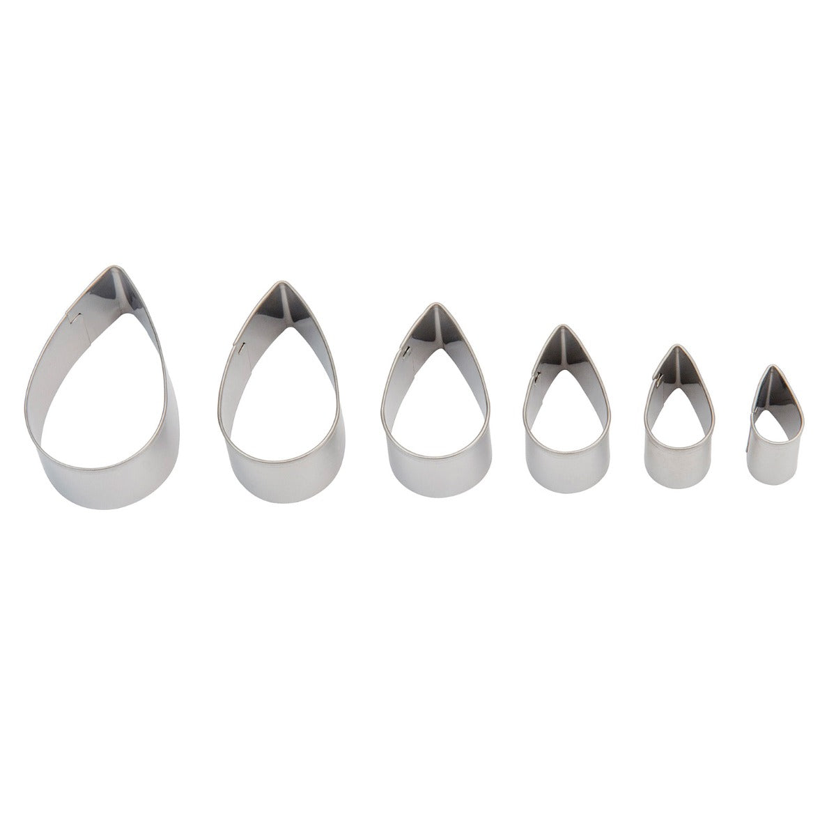 Sculpey Tools™ Graduated Cutters: Tear Drop, 6 pc