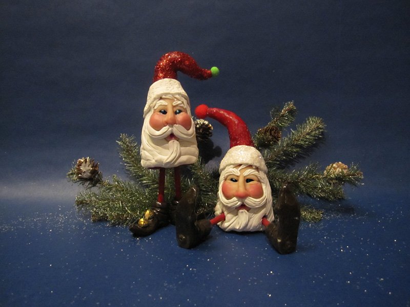 Sculpey III® Whimsical Santa Figurines